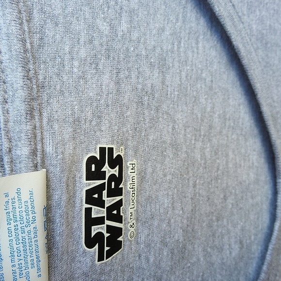 Star Wars Gray Cartoon Princess Leia Tee - Picture 5 of 6